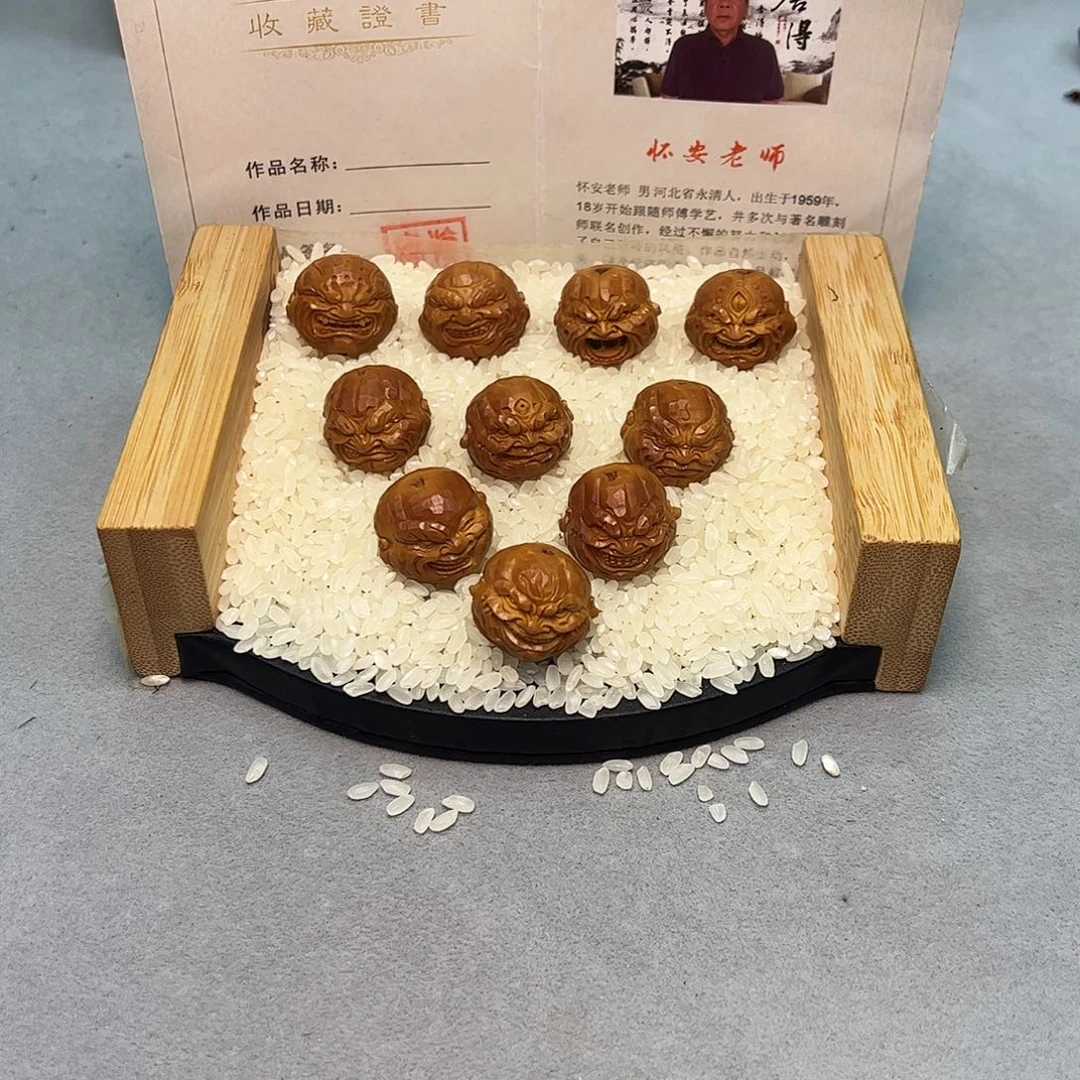 橄榄核手串/手链是***.橄榄核