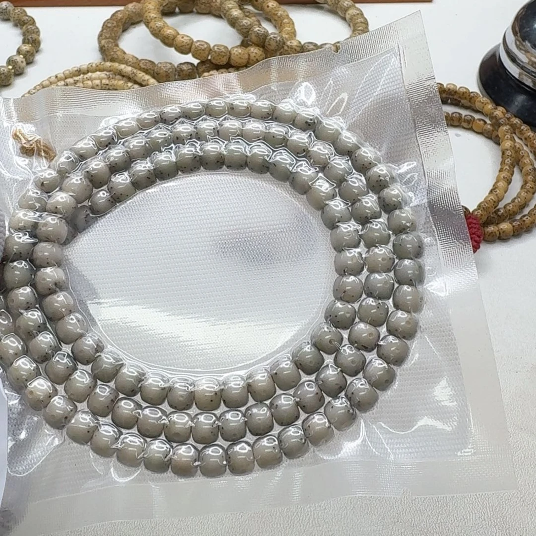 吊坠星月菩提27一物一图小冰糖大眼睛通体6左右108