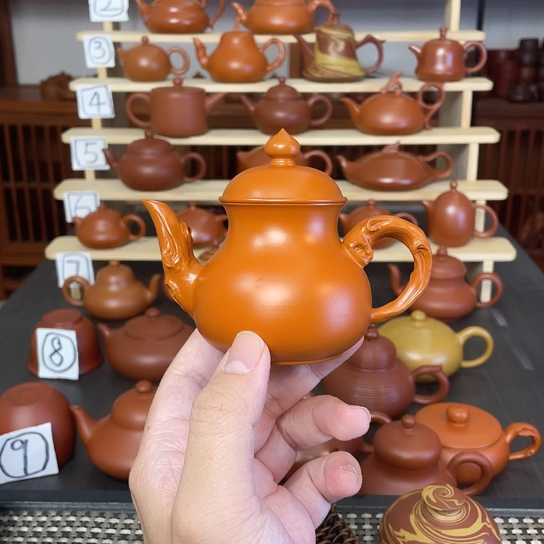 曾***经茶壶紫砂朱泥思婷130cc