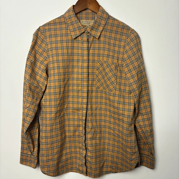 99新 BURBERRY/博柏利 Burberry巴宝莉格纹衬衫 尺码：42