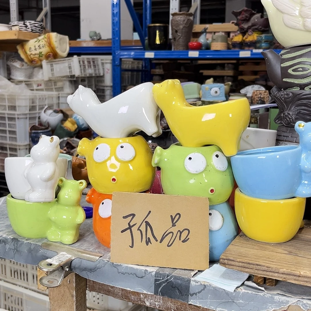 陶瓷花盆特价上新口7-9