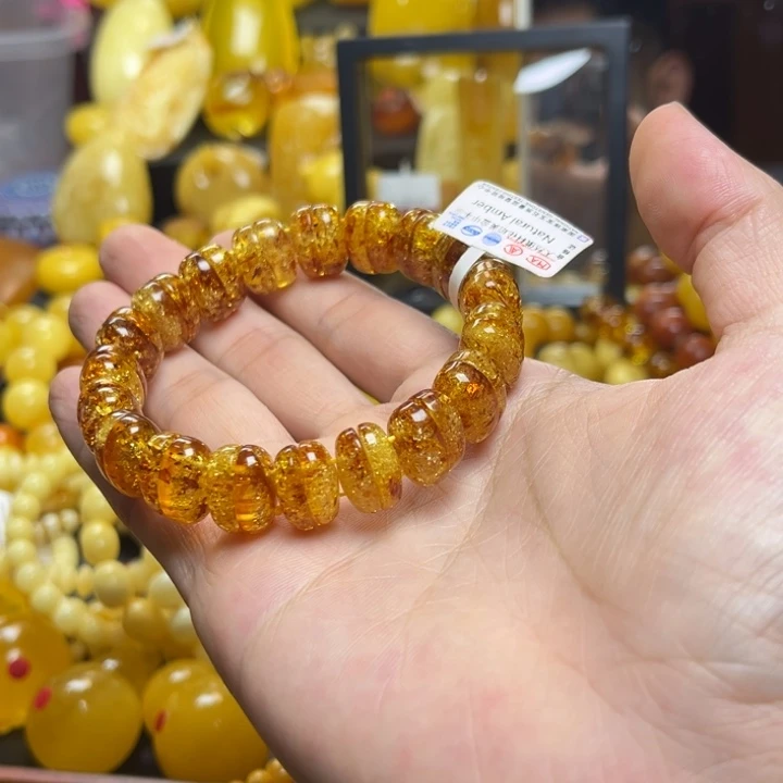 琥珀未镶嵌珠宝奇石