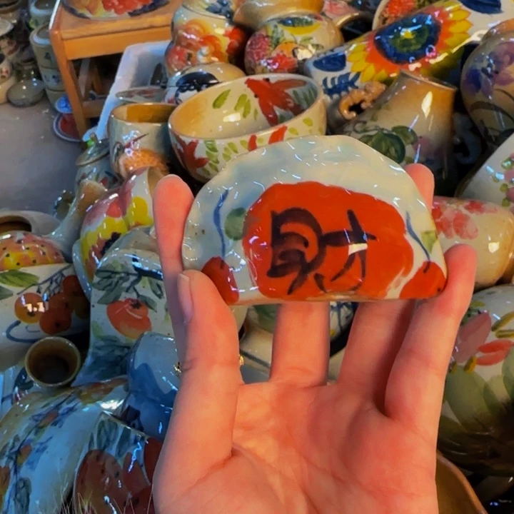 瓷片景德镇源头厂家手工陶瓷