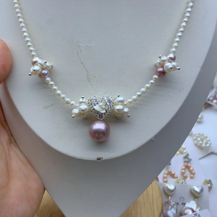 淡水珍珠未镶嵌颈饰