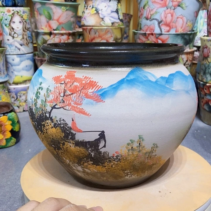 景德镇艺术手绘作品