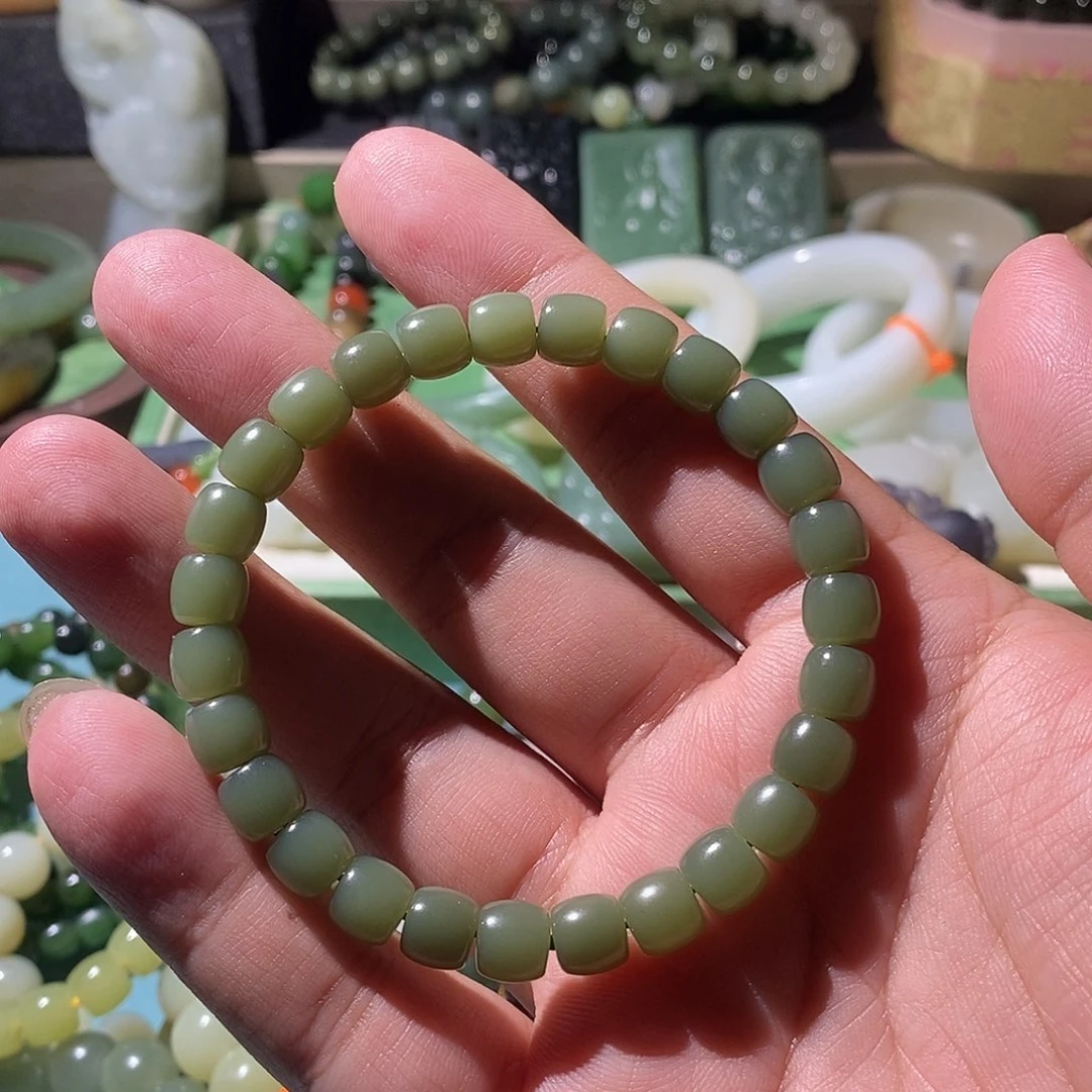 未镶嵌手串和田玉