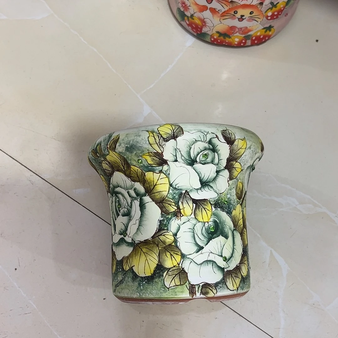 景德镇炫彩手绘景德镇炫彩手绘口13.5高13.