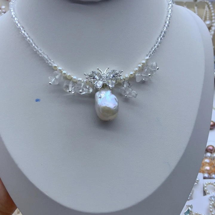 淡水珍珠未镶嵌颈饰