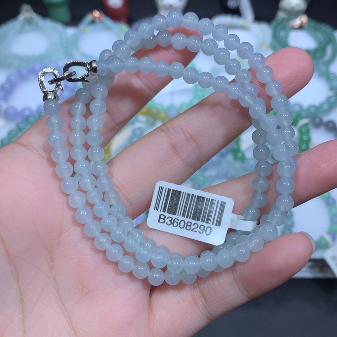 翡翠未镶嵌手串天然
