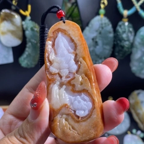 【闪购商品】颈饰未镶嵌翡翠悟道