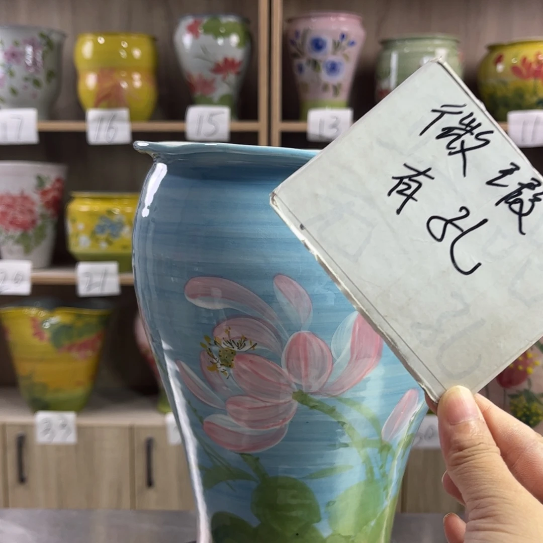 1zp景德镇陶瓷花盆