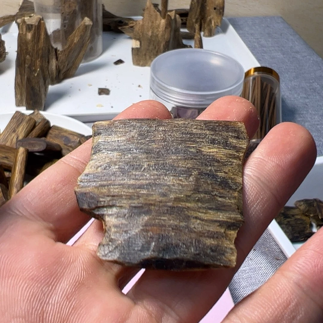 沉香沉香碎屑小叶陆河8.4克