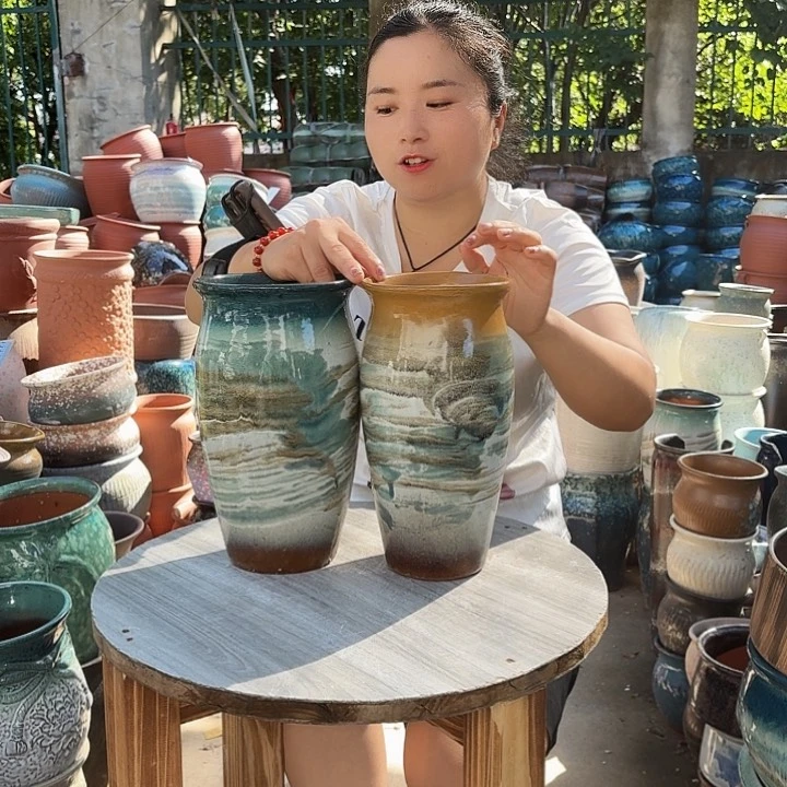 口14高26两个盆子。