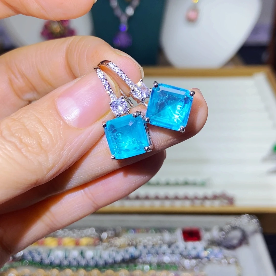 银S925镶嵌戒指烟晶