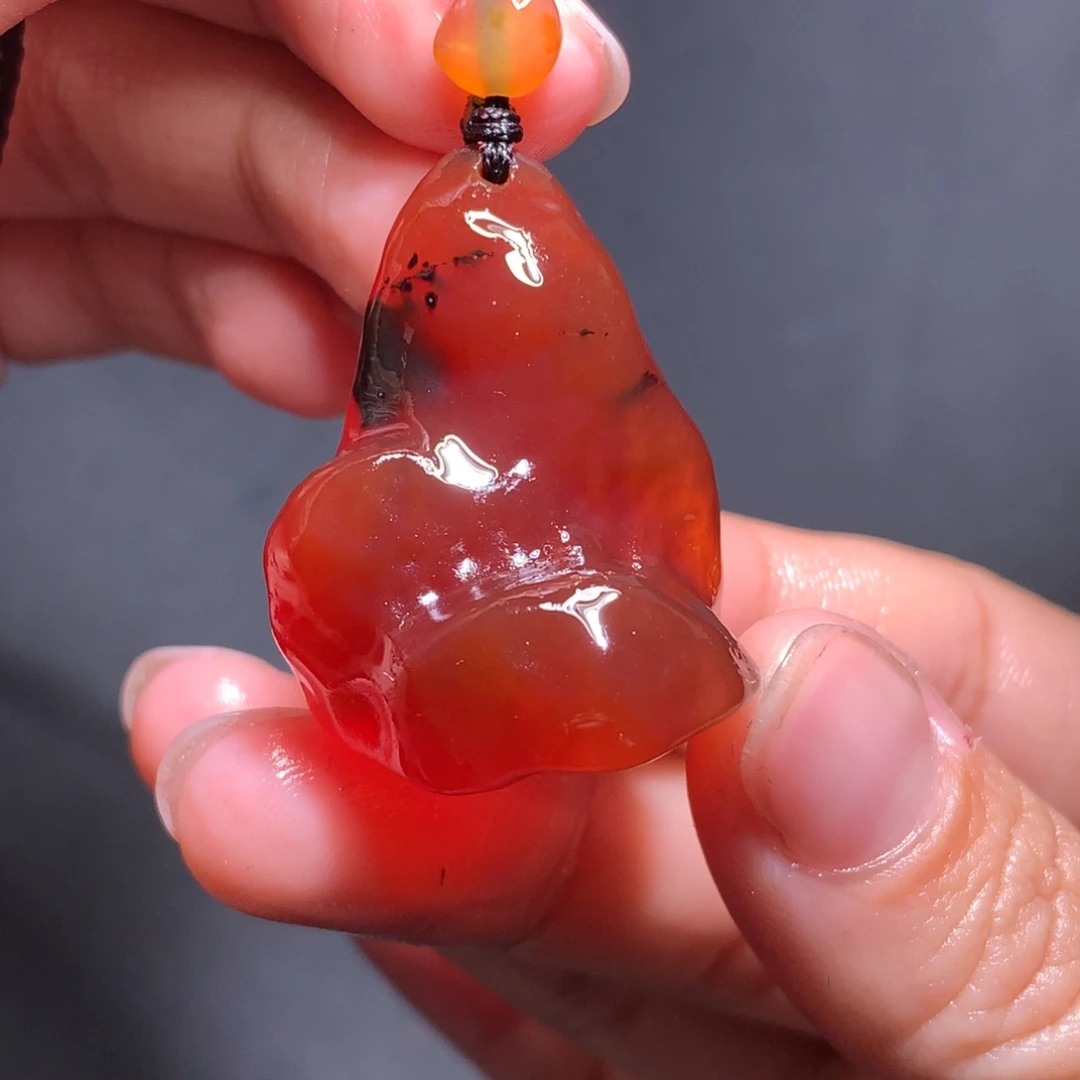 未镶嵌玛瑙/玉髓珠宝半成品