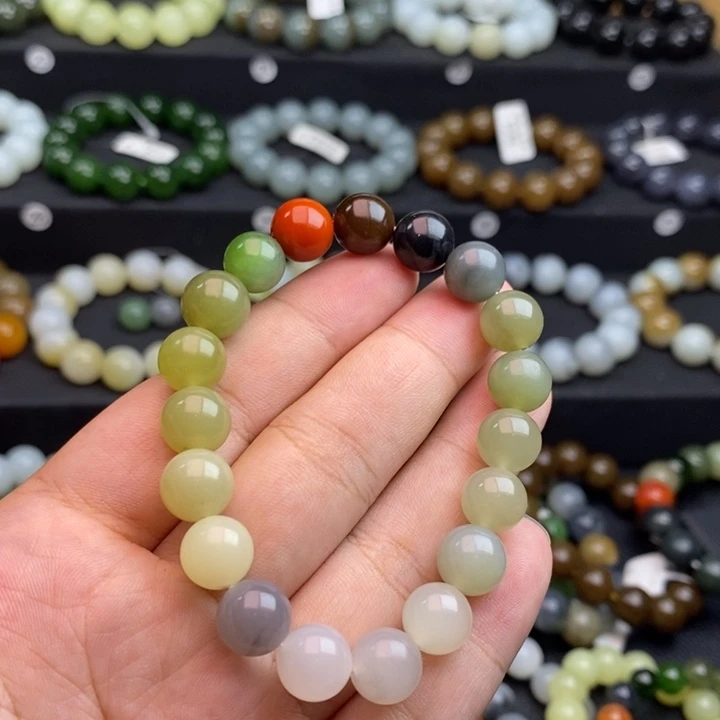 手串未镶嵌和田玉Q卡10