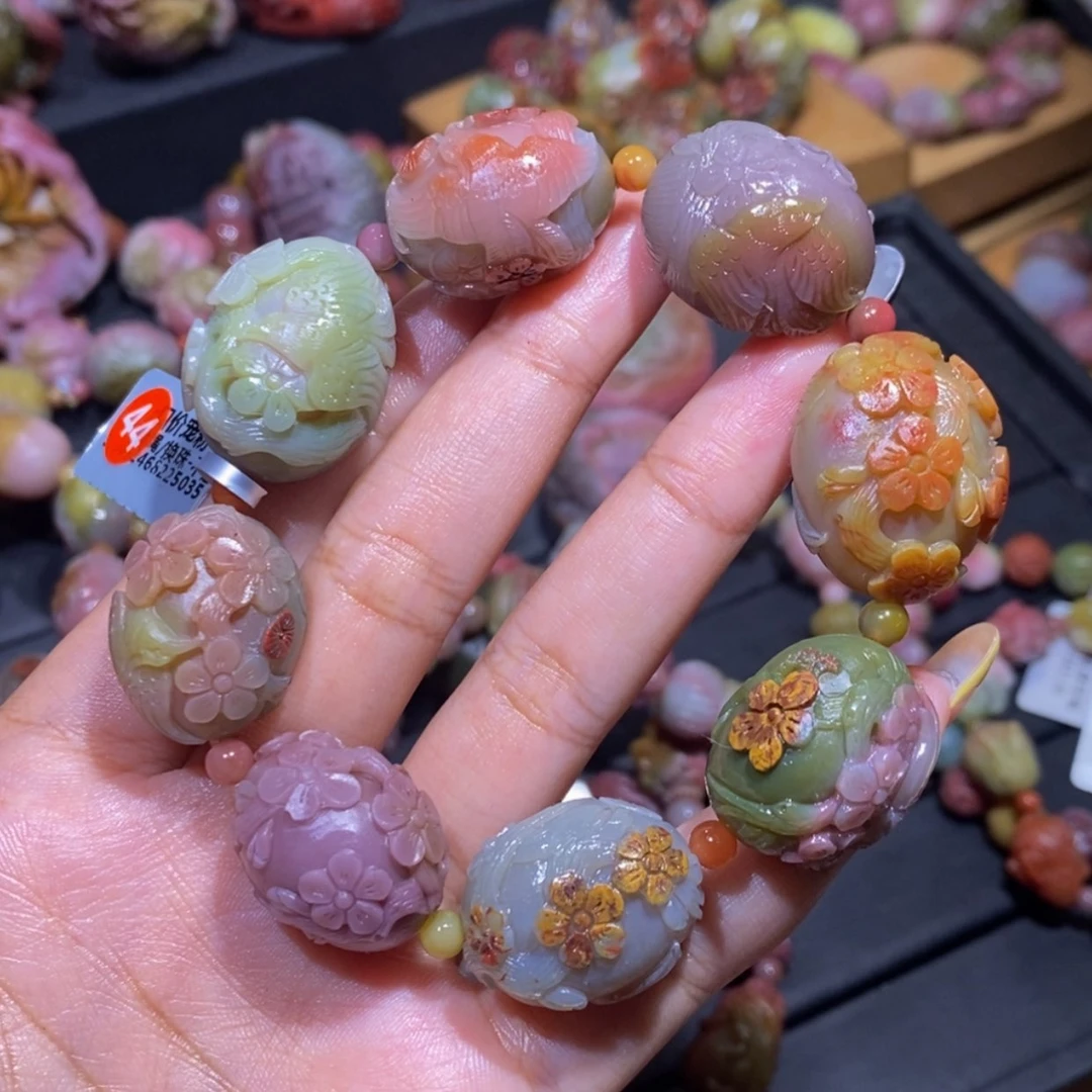 【闪购商品】玛瑙/玉髓手串未镶嵌盐源玛瑙