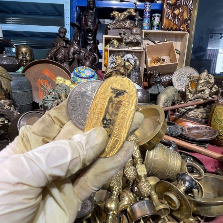 大阪回流铜器摆件83