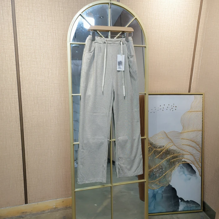 HQ136孕妇2025春秋咖色孕期产前产后两穿裤子L100-130 XXL150