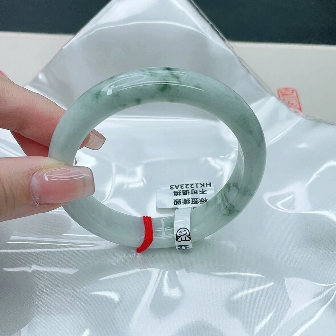 翡翠手镯未镶嵌正58.4