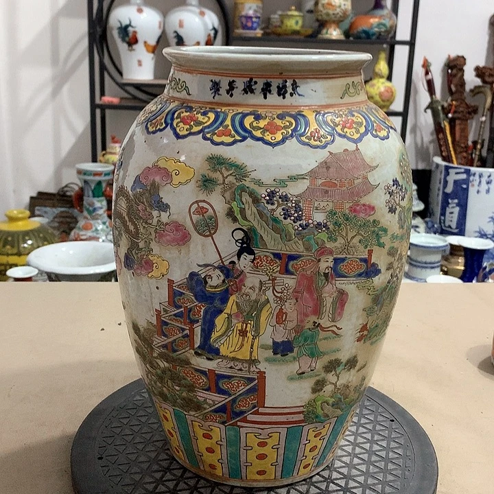 陶摆件博古架陶瓷摆件