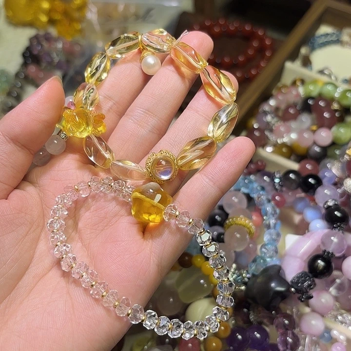 A****未镶嵌手链水晶金薇薇