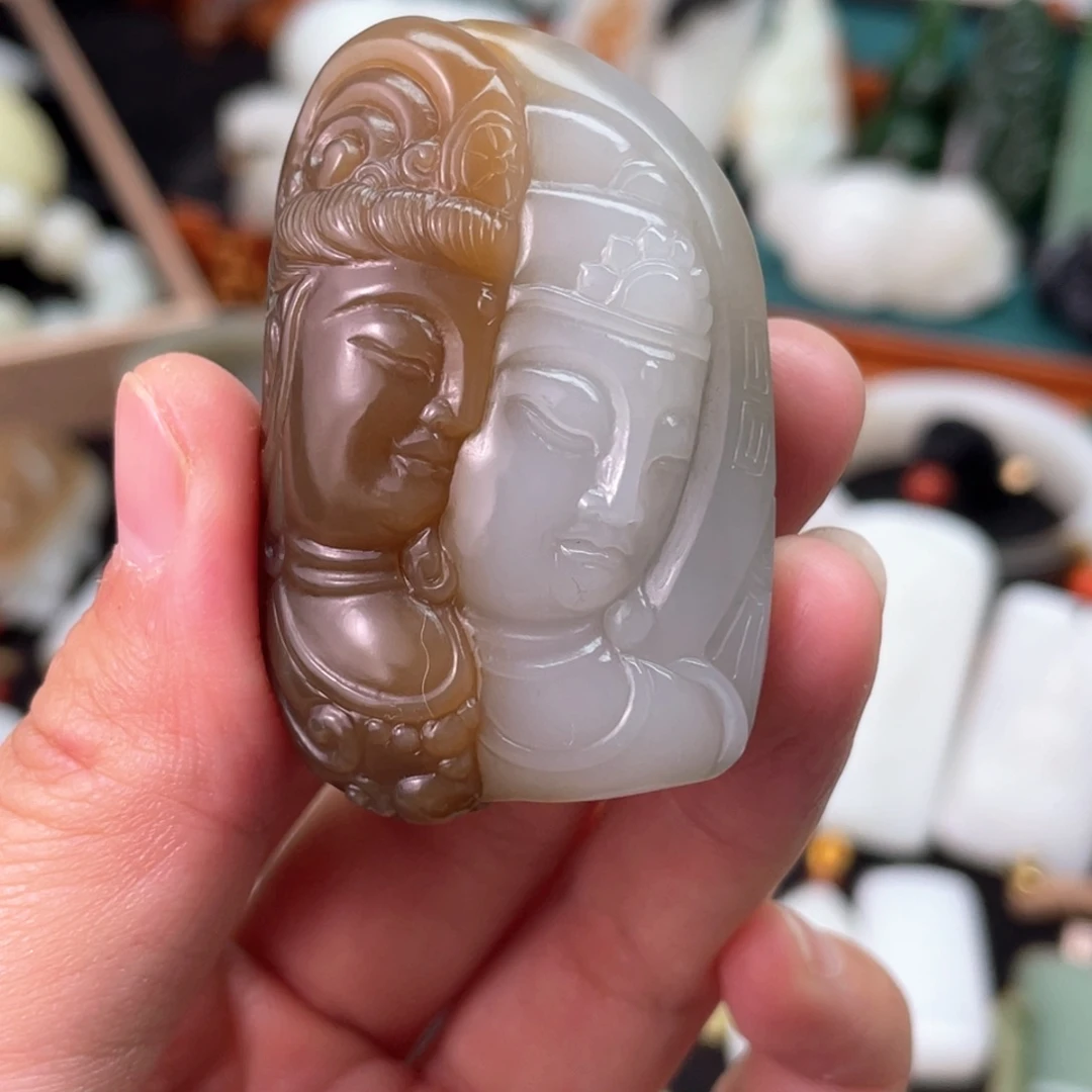 和田玉把件未镶嵌