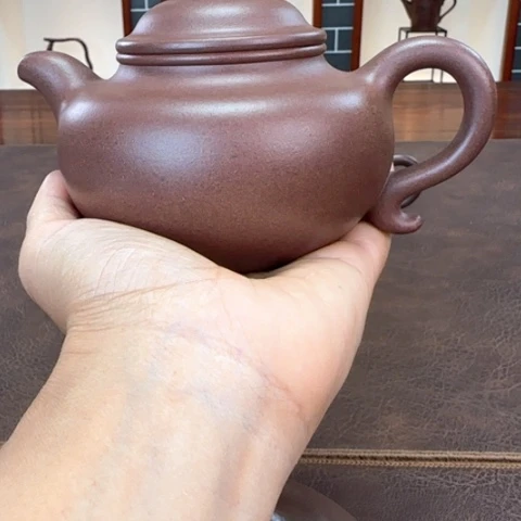 运***坤茶壶紫砂莲子莲子