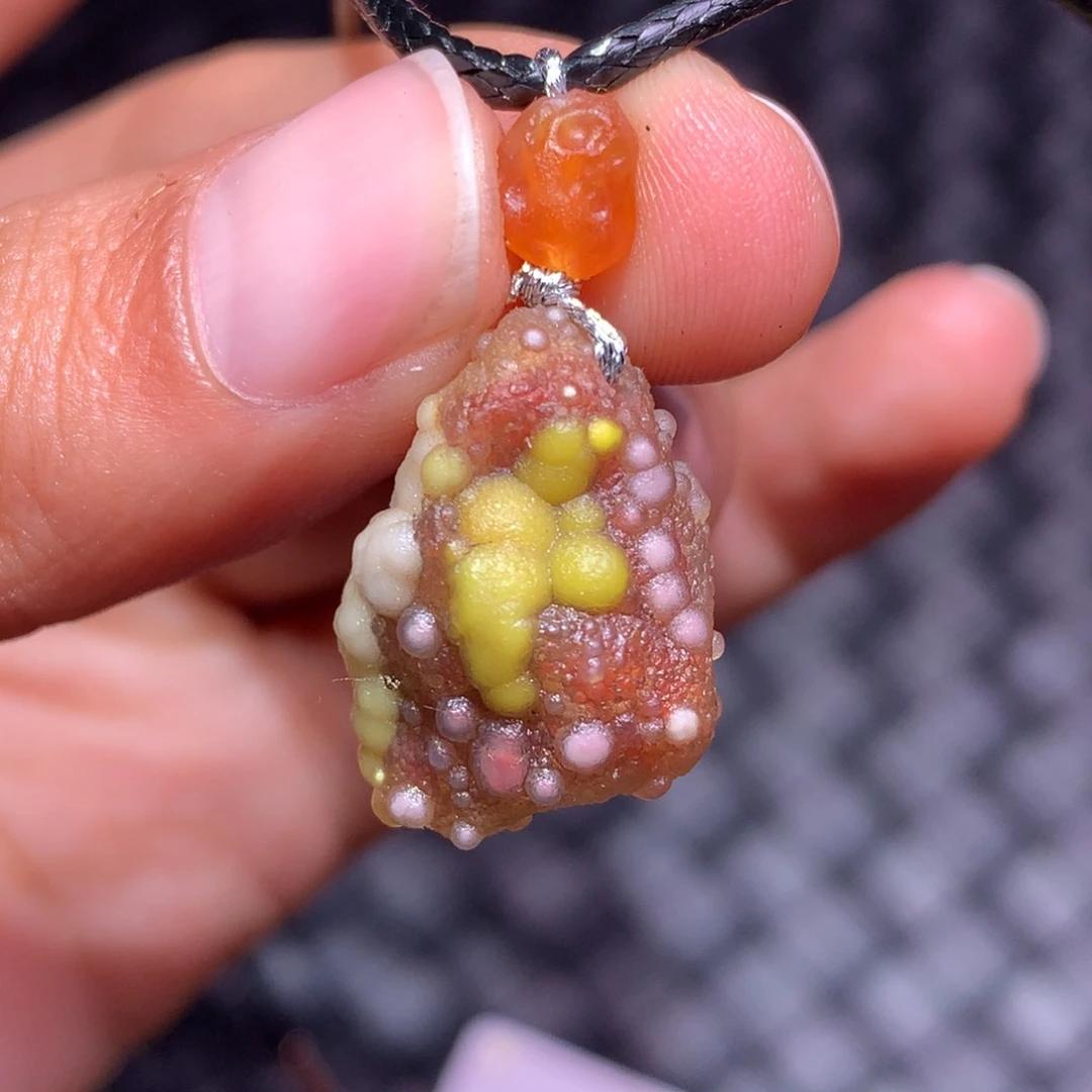未镶嵌玛瑙/玉髓珠宝半成品