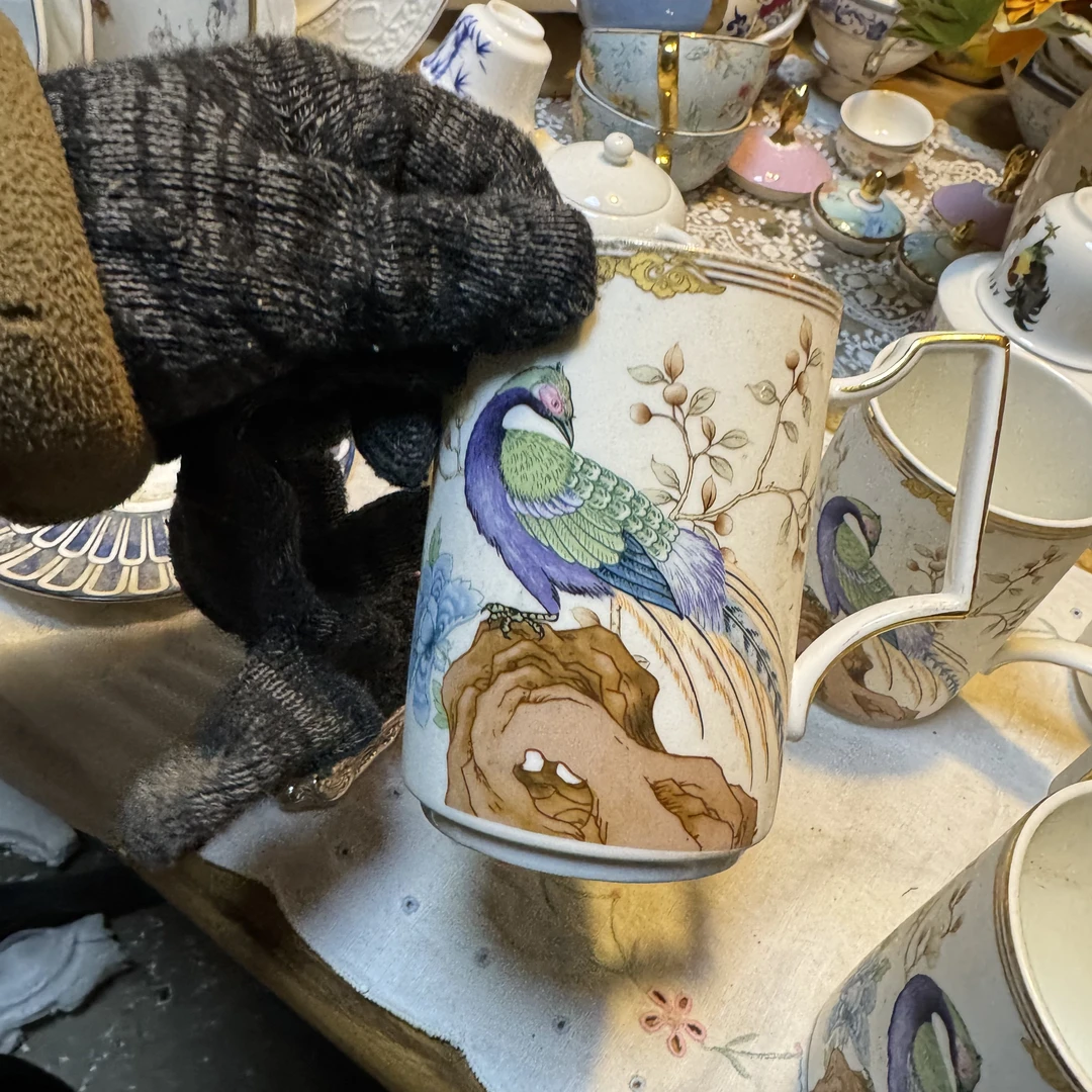 外贸尾单陶瓷餐具马克杯微瑕