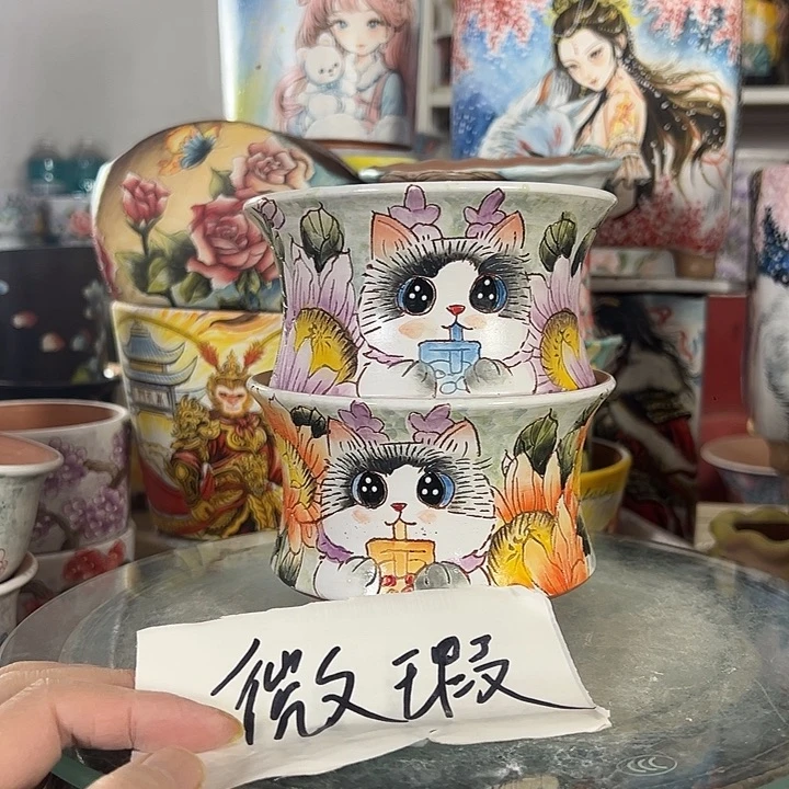 景德镇市手绘花盆性价比超级无敌高