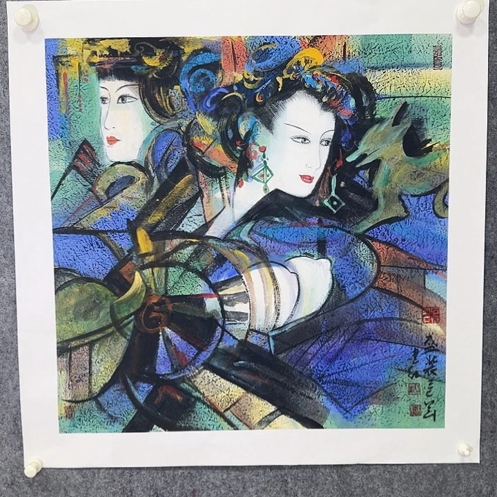 国画朱建红老师书画作品