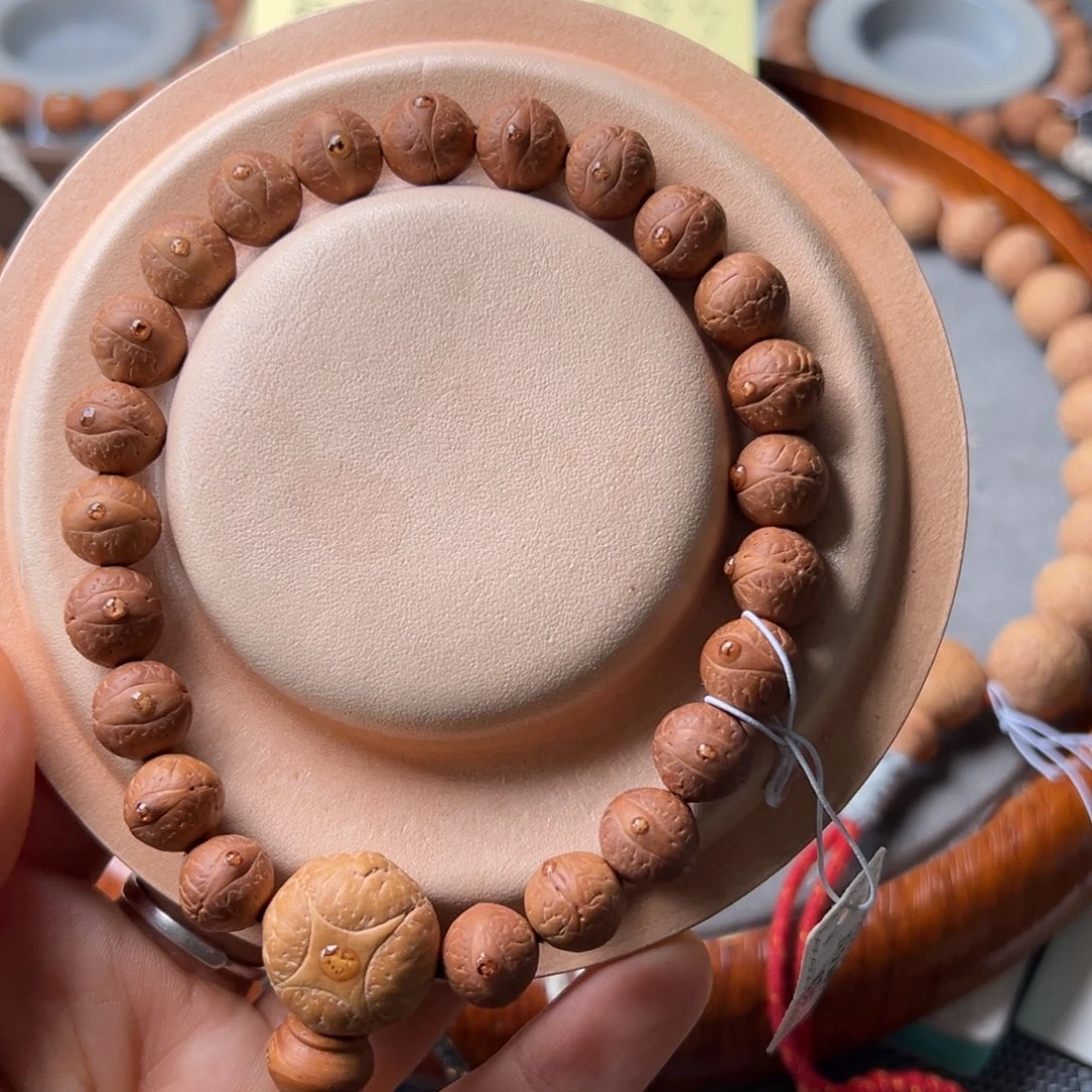 凤眼菩提手串干***柿单舱籽