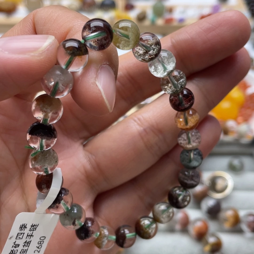 未镶嵌手链水晶四季