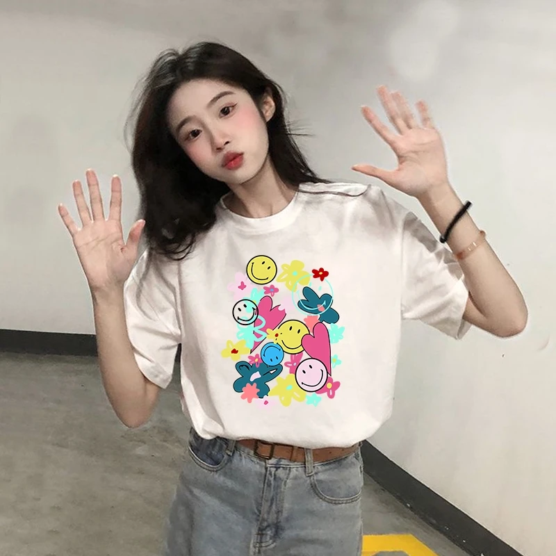 纯棉质感短袖T恤女2024早春新款爆款欧货大版宽松上衣大码打底衫