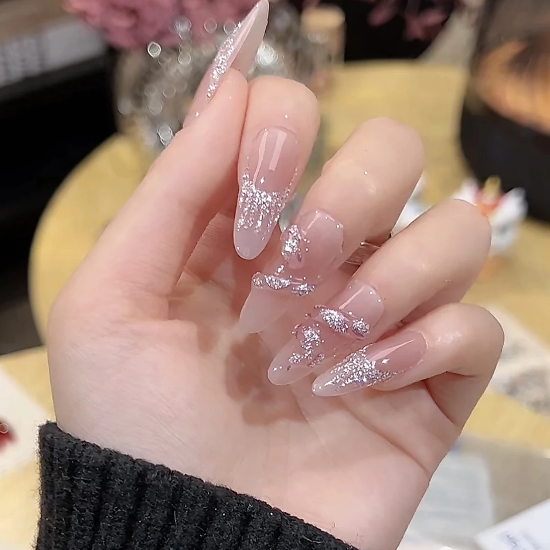 【瀑布蛇-孤品微瑕NO退换补】鹿鹿家-纯手工穿戴甲