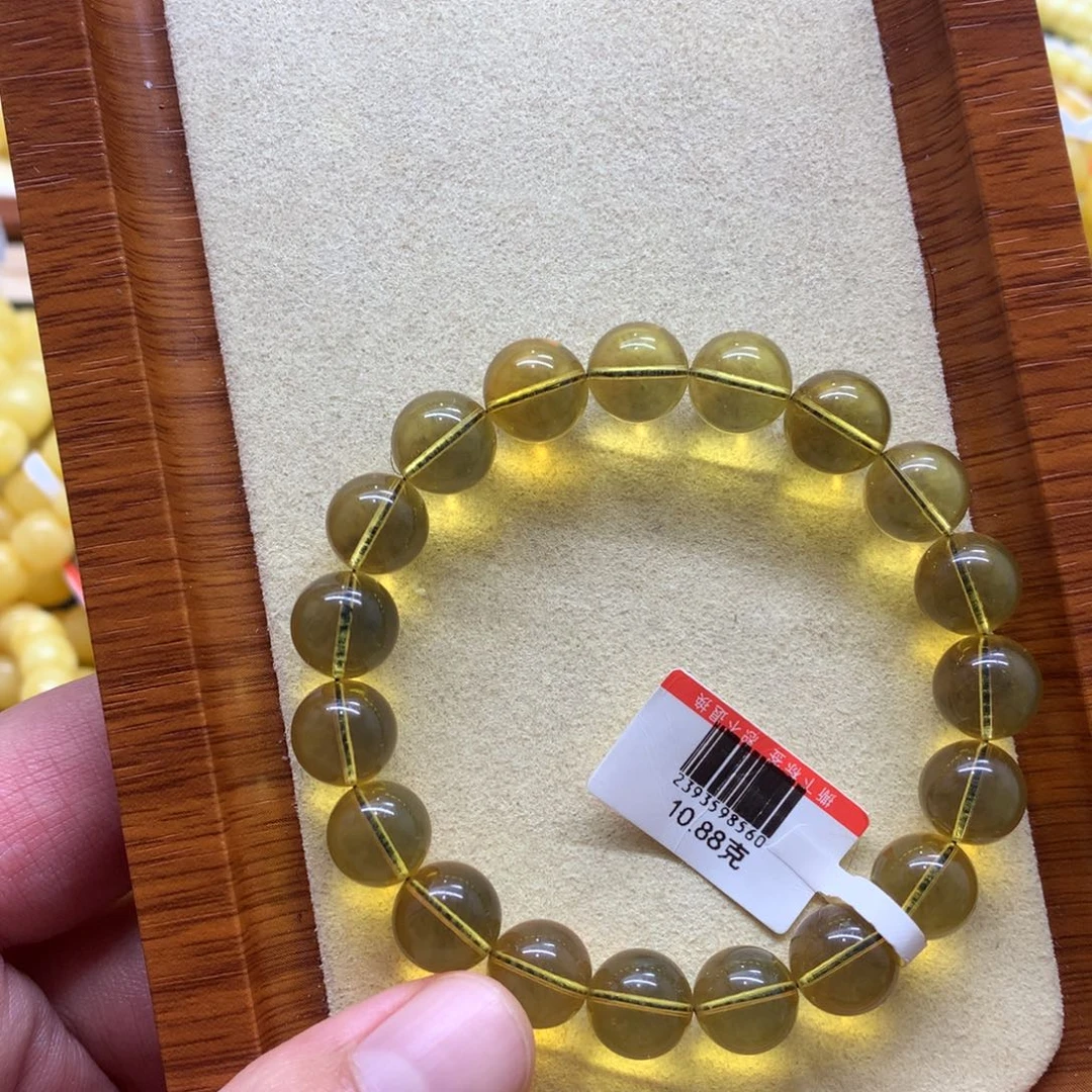 蜜蜡手链未镶嵌昊*蜜蜡