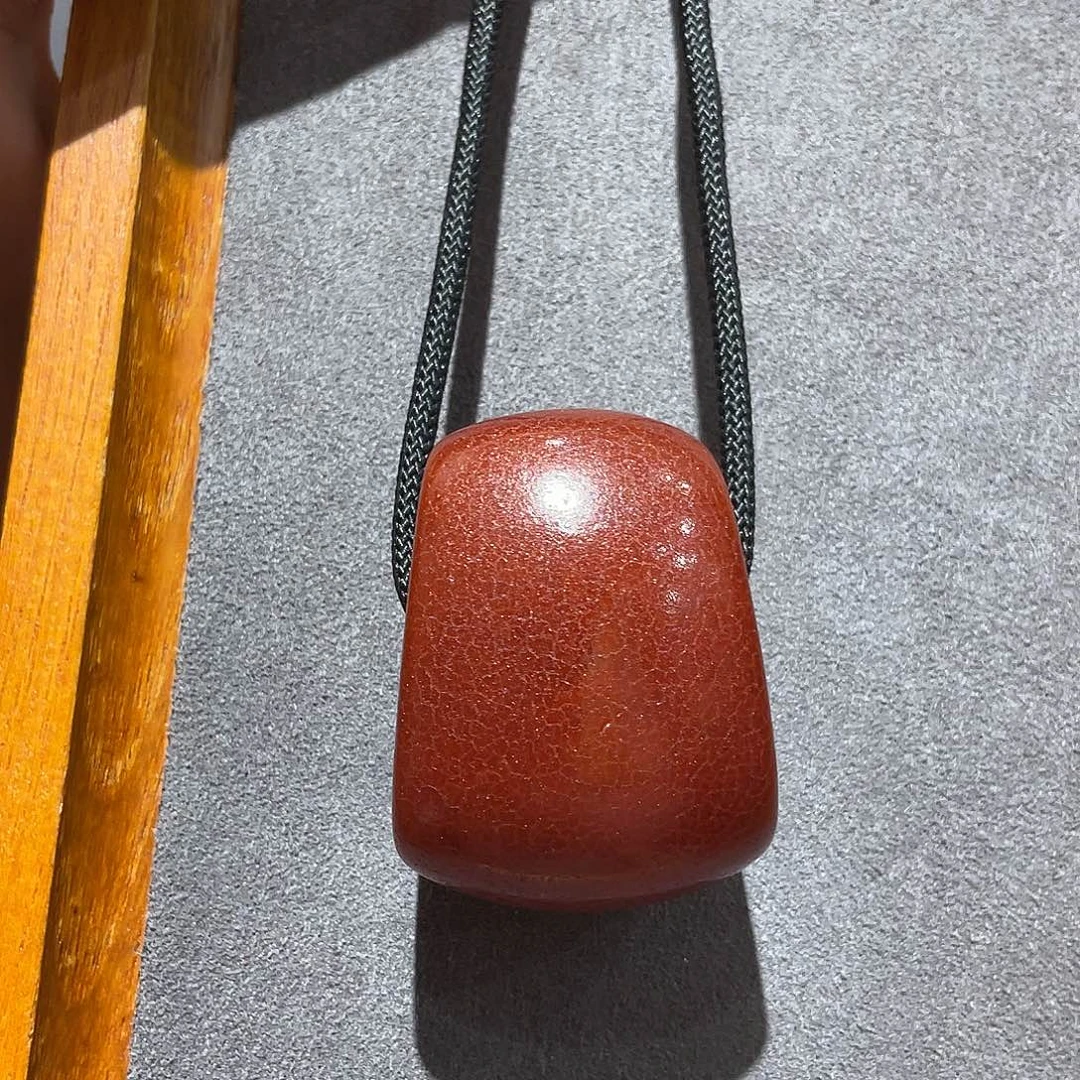 蜜蜡颈饰未镶嵌老蜜蜡马蹄珠14.3克