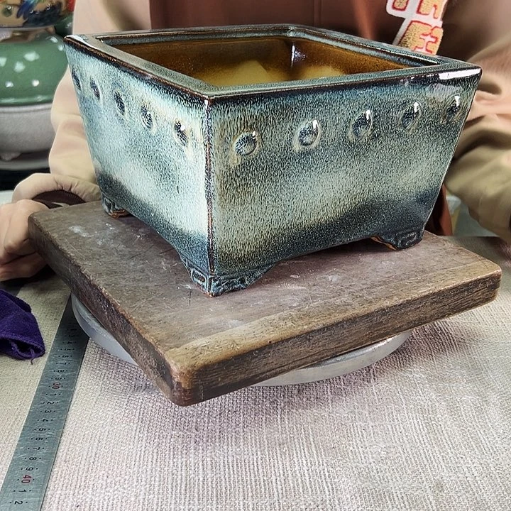 泳坤堂石湾花盆陶瓷