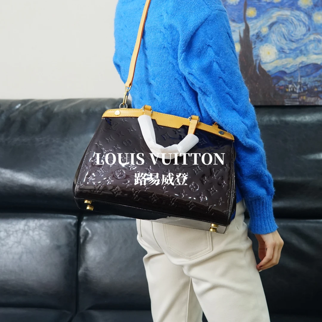 95新 LouisVuitton/路易威登 LV/漆皮医生包/FYDZ12604002/4002