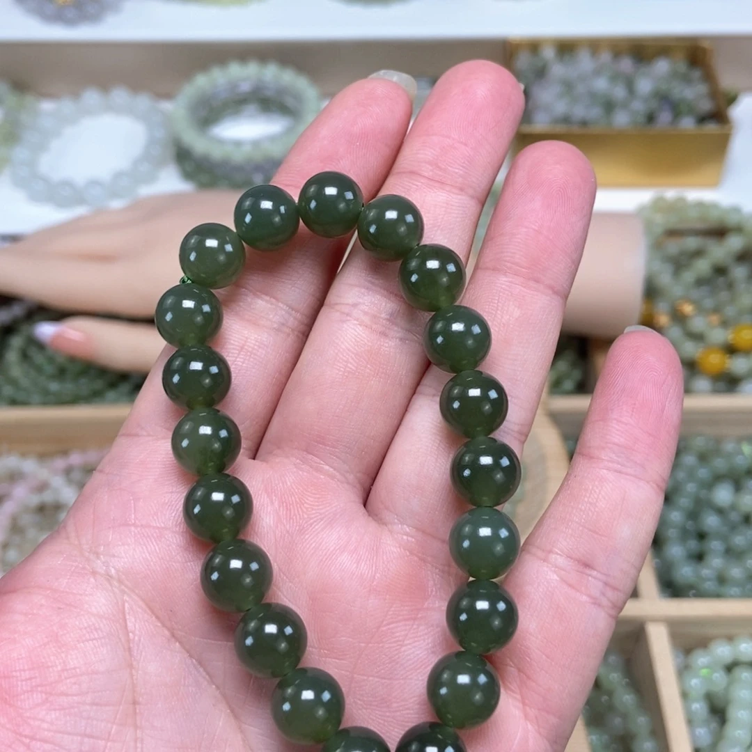 和田玉手链未镶嵌