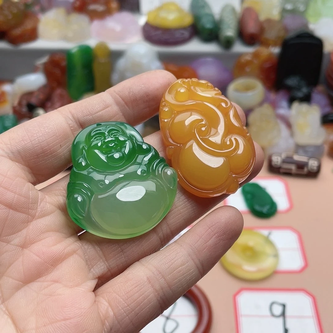 玛瑙/玉髓颈饰合金S*S