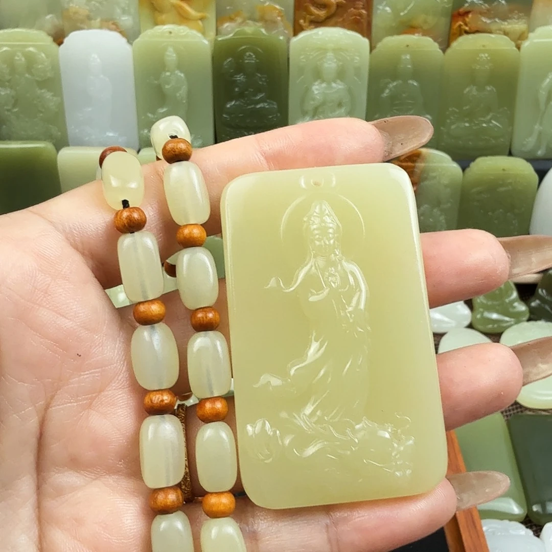 冰清水观音吊坠挂件