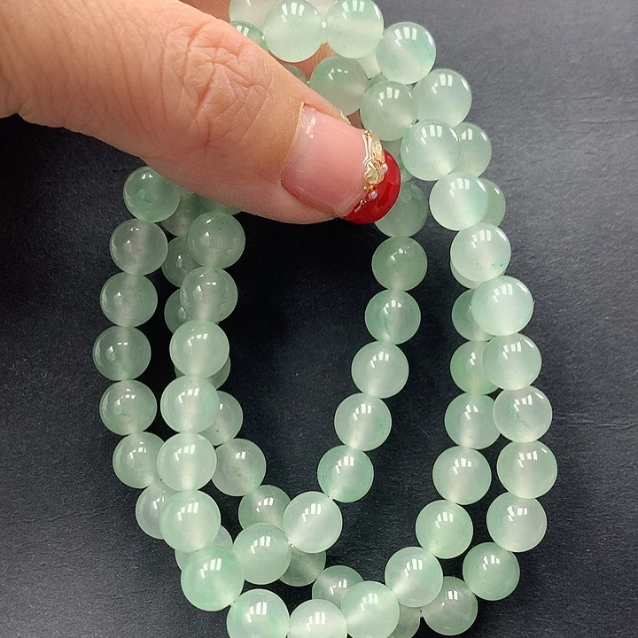 石英质玉颈饰未镶嵌