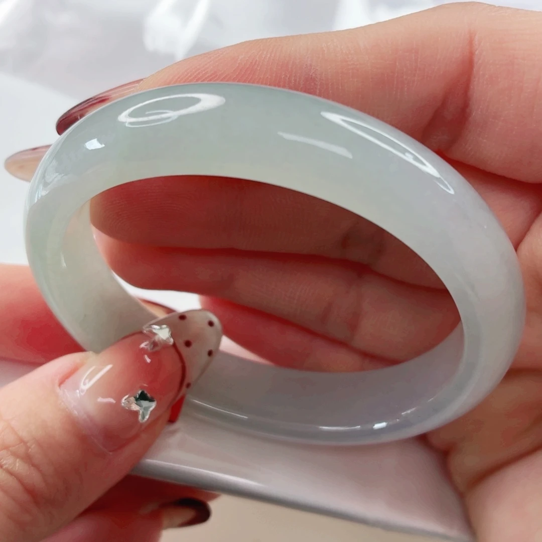 翡翠未镶嵌手镯52.1x499