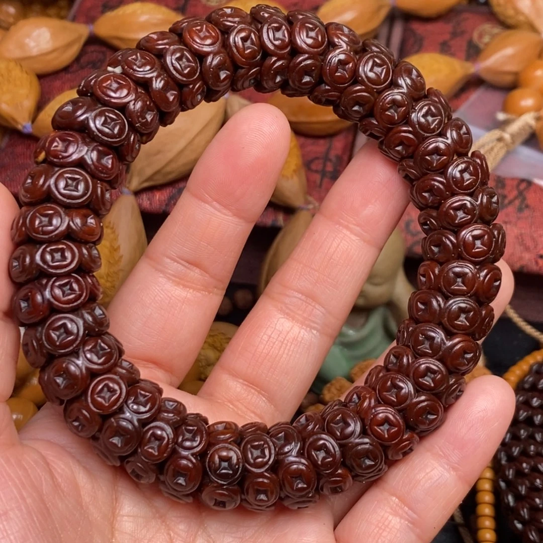 吊坠橄榄核橄榄核雕刻手串