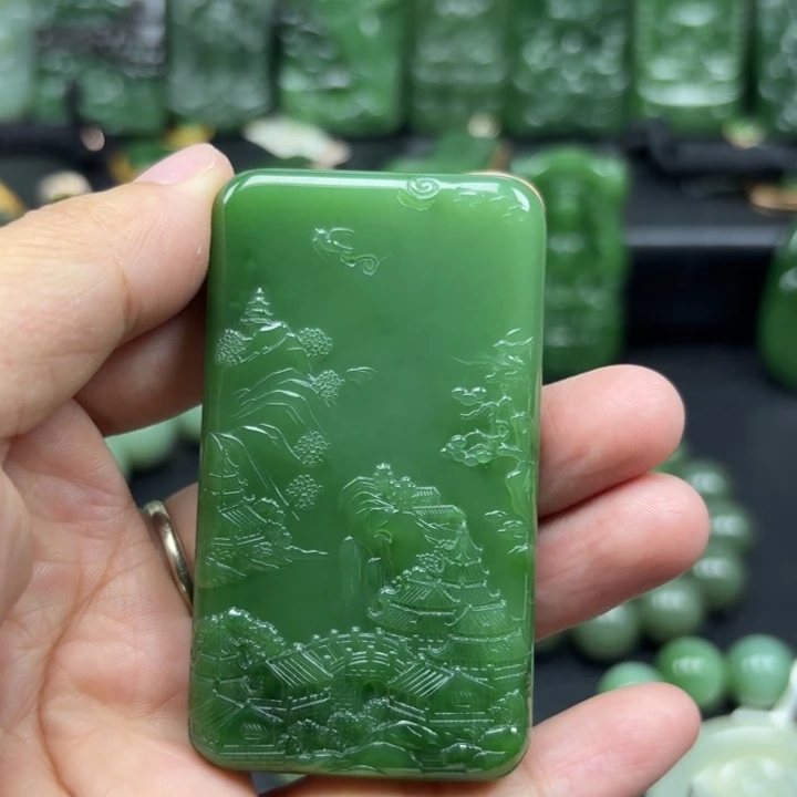 颈饰未镶嵌和田玉