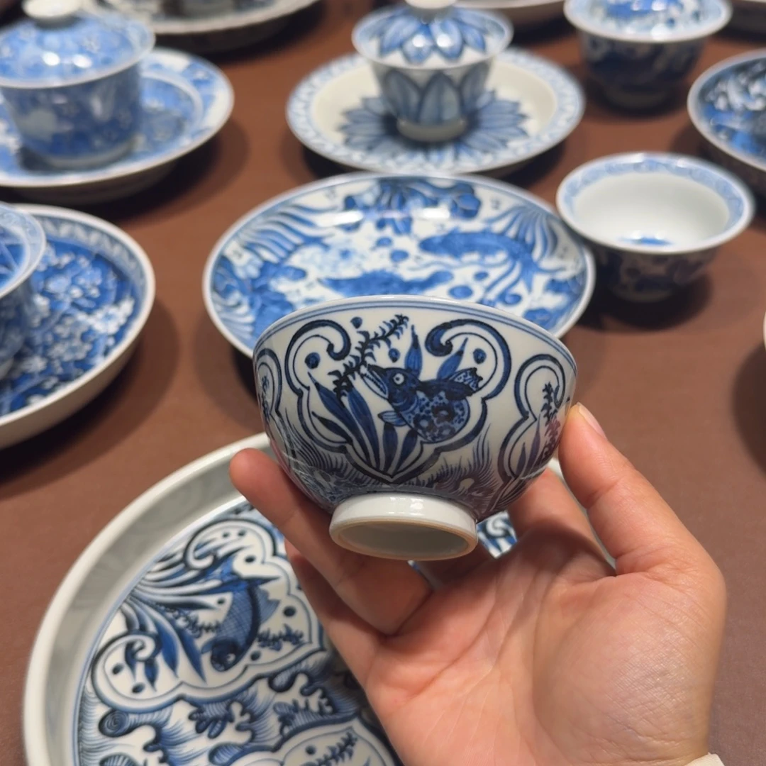 手工手绘茶具主人杯