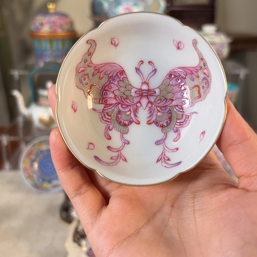 纯手工手绘 高端茶器
