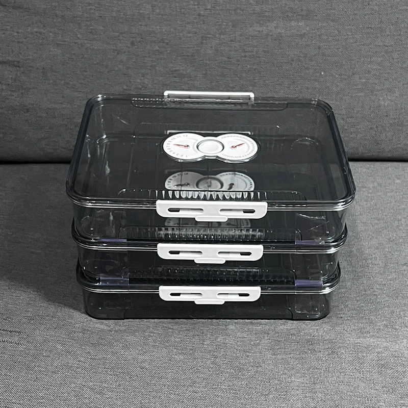 家用神器冰箱用密封收纳饺子盒